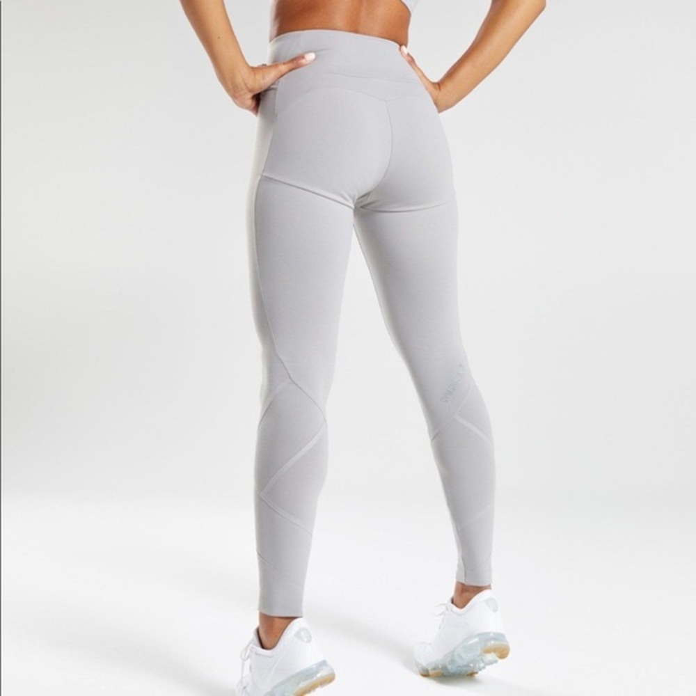 Gymshark Gray Fused Ankle Leggings XS